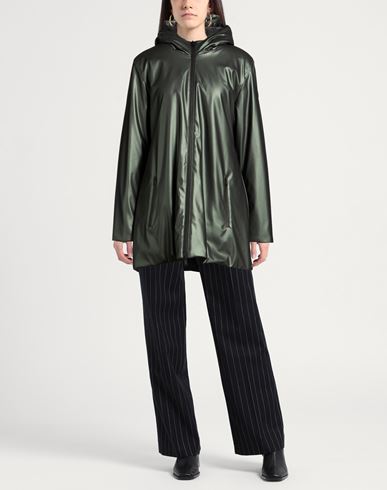 Woman Jacket Dark green Size XS Polyester, Polyurethane