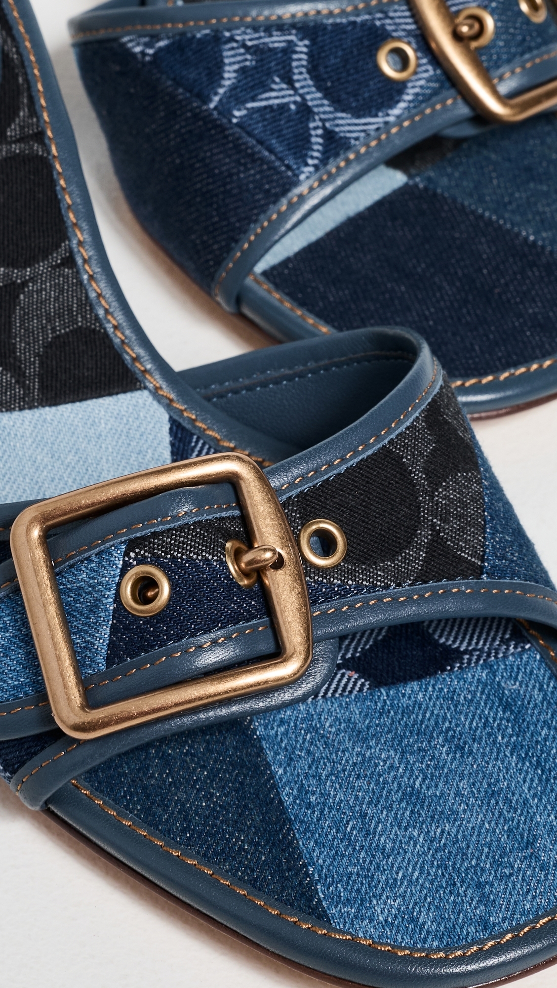 Margot Sandals Denim Multi