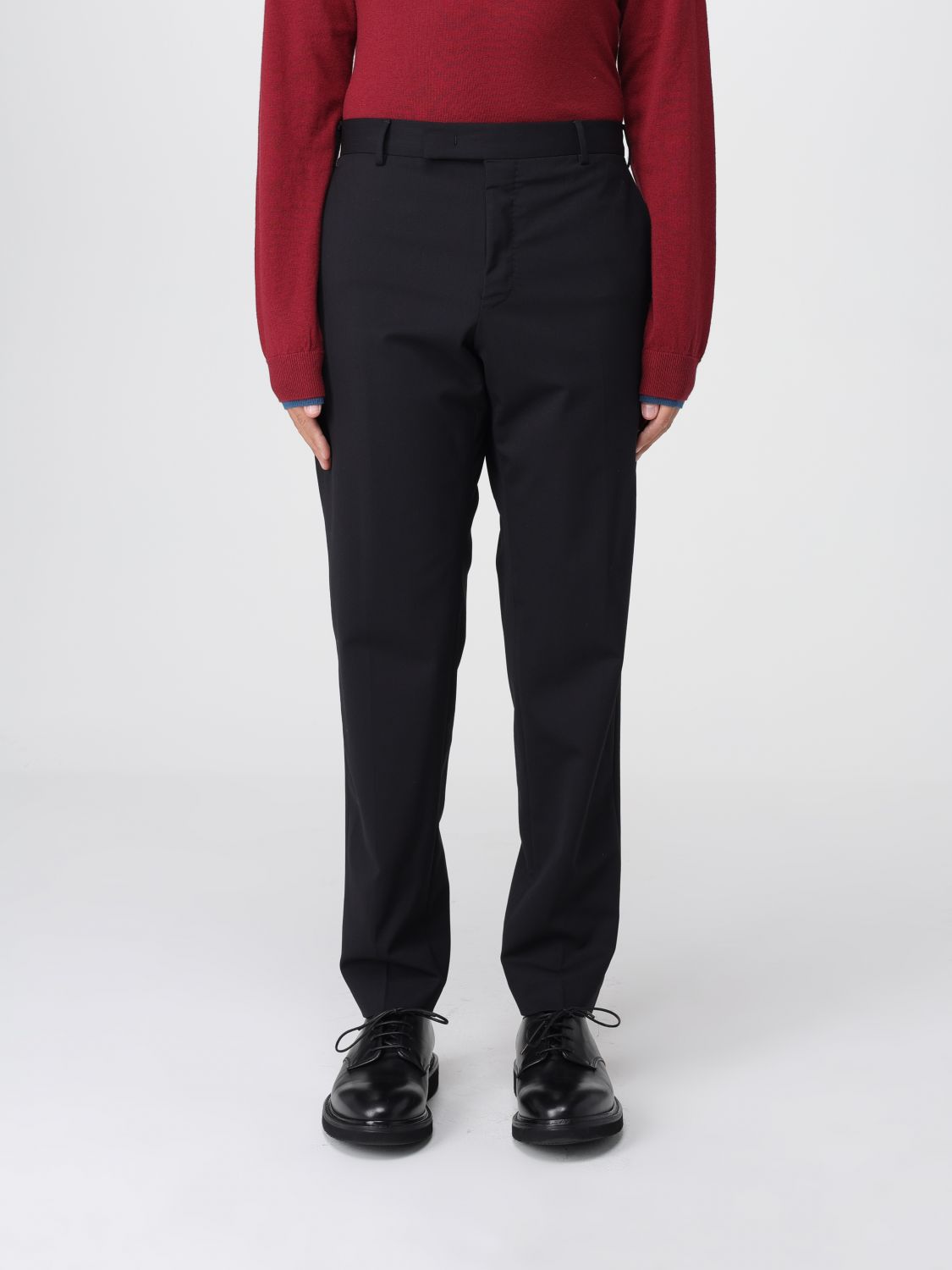 Pants Men color Black