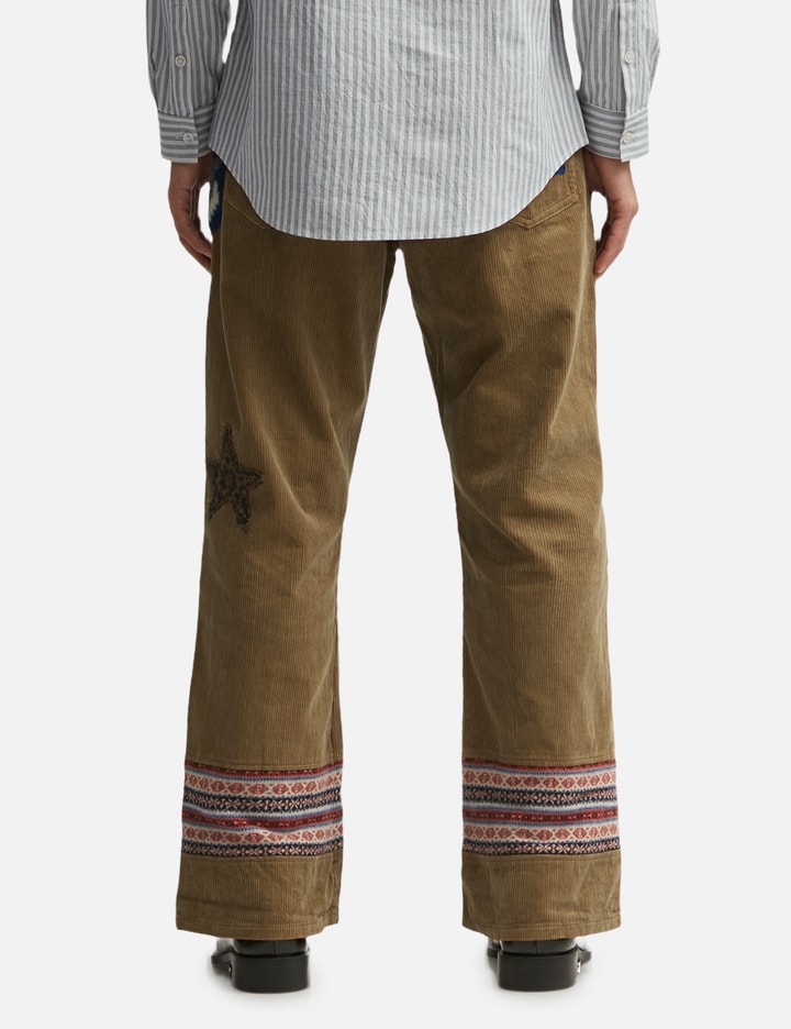 Patched-Desgin Pants