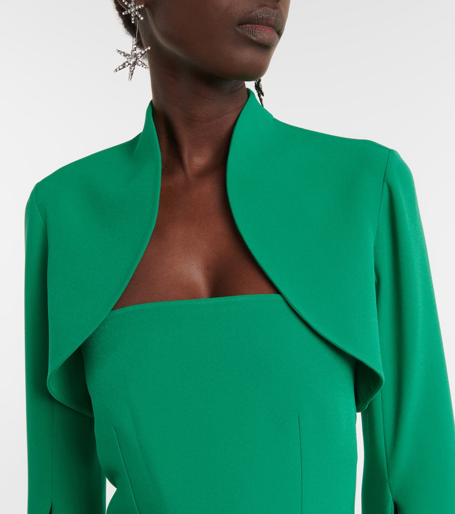 Crêpe gown