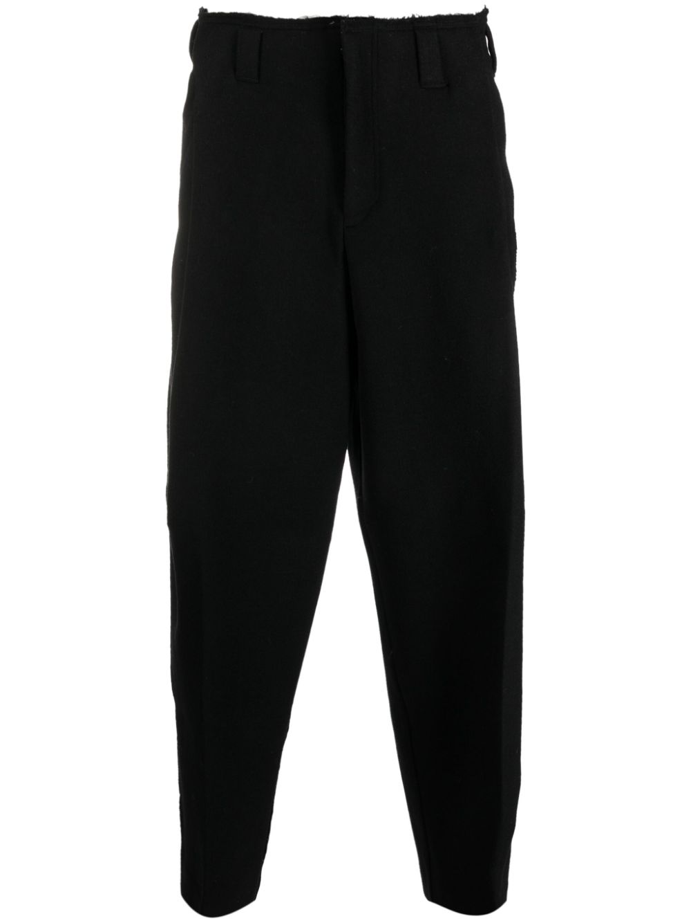 Frine straight-leg trousers - Black