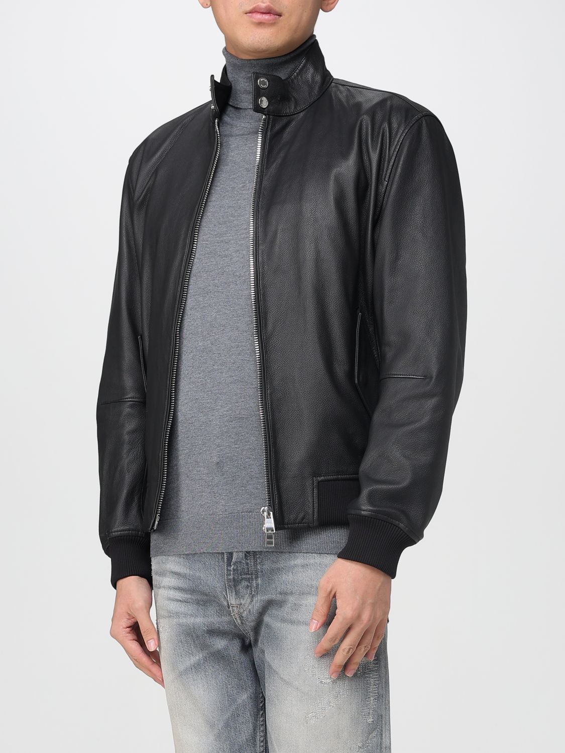 Jacket Men color Black