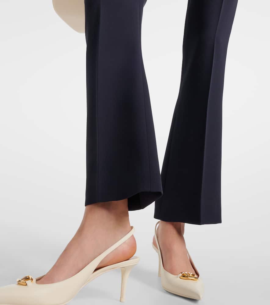 Cady Couture high-rise flared pants
