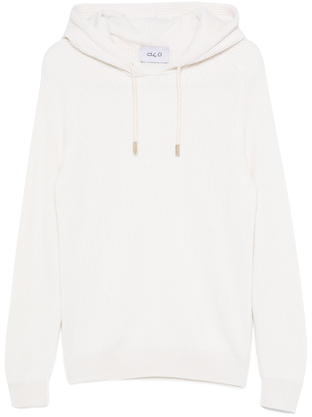 Cashmere hoodie - White
