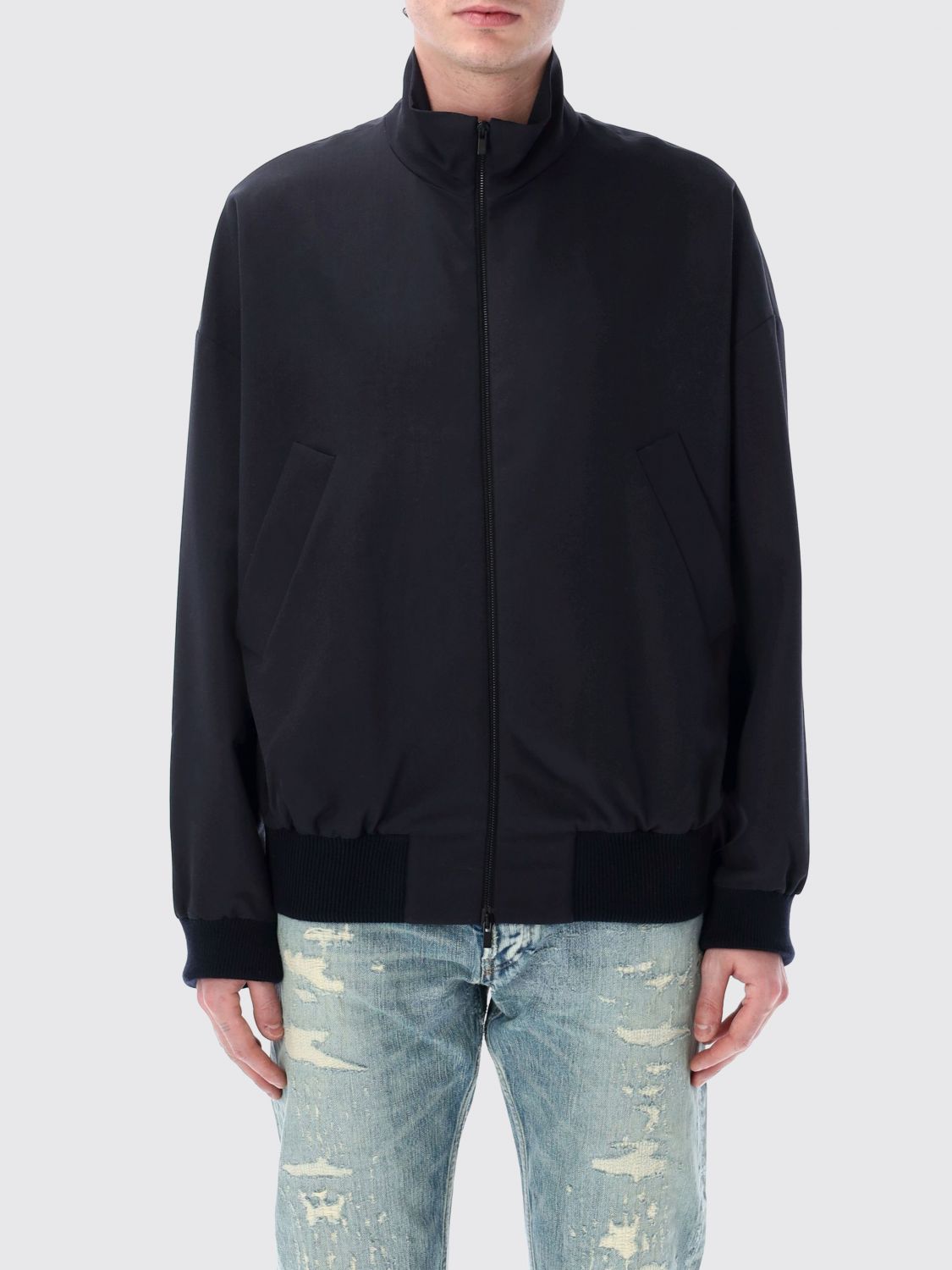 Jacket Men color Blue