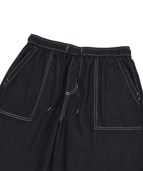 Easy Denim Shorts Indigo