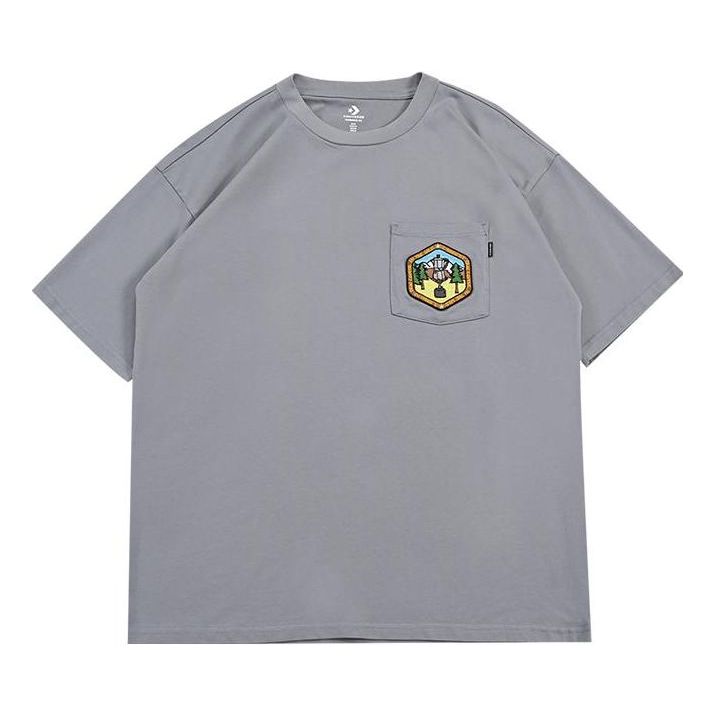 Pocket Logo T-Shirt 'Grey'