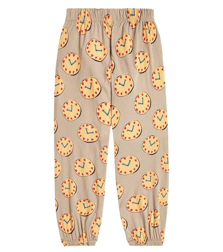 Jellymallow Watch printed cotton sweatpants