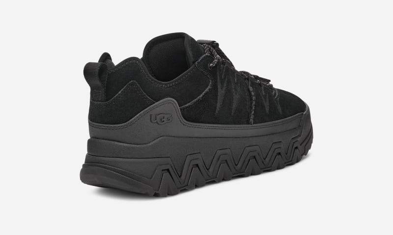 ® Men's CapTrail Low Suede Sneakers in Black