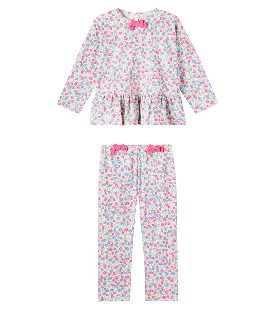 Konges Sløjd Floral cotton top and pants set