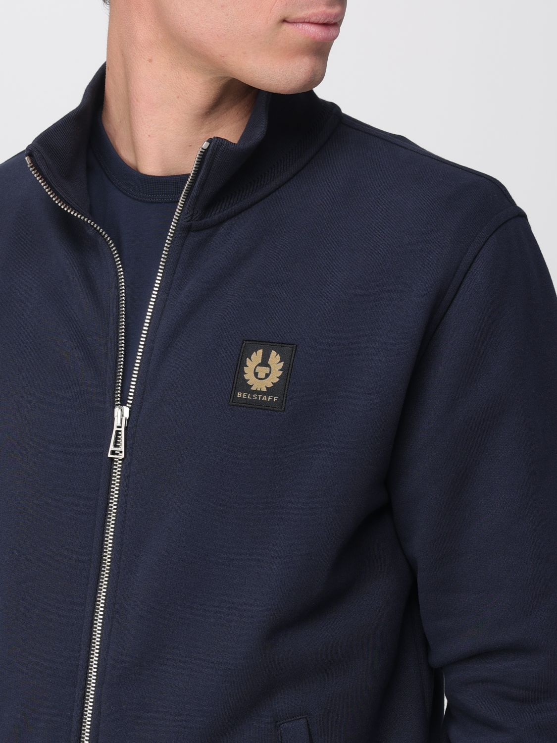 Zip-fastening sweatshirt - Black
