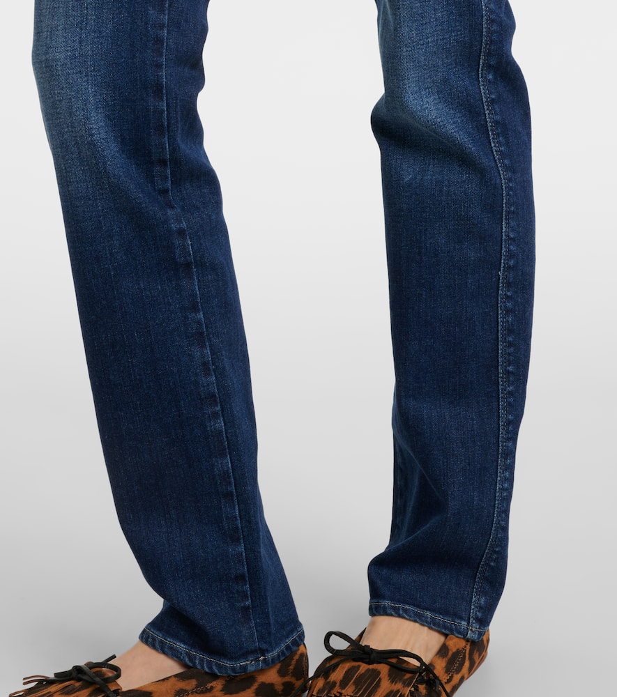 Kimmie high-rise straight jeans