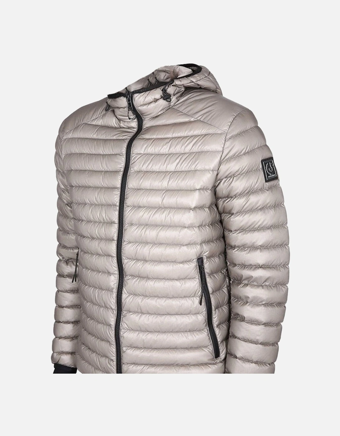 Men's Belstaff Airspeed Beige Down Filled Jacket - Grey - Size: 40/Regular