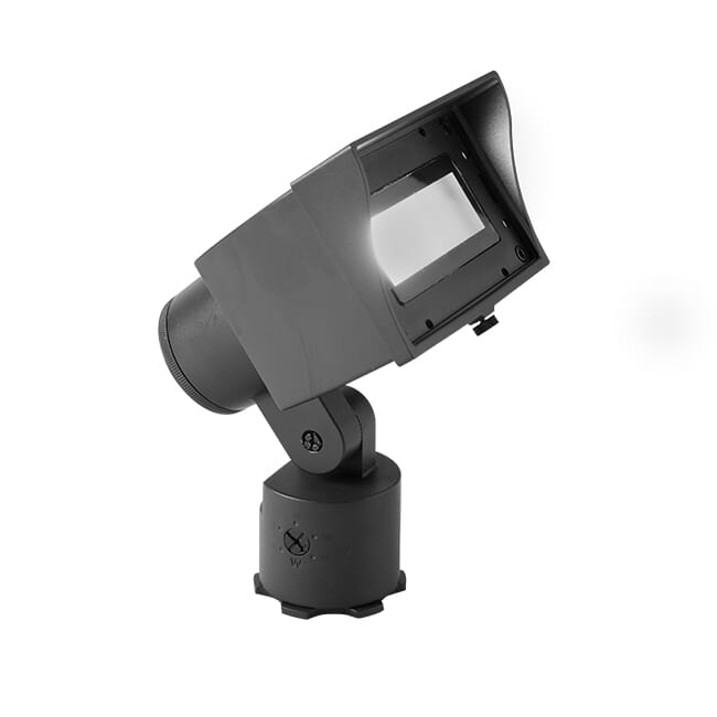 WAC 5222 3000K Flood Light in Bronze On Brass - 5222-30BBR
