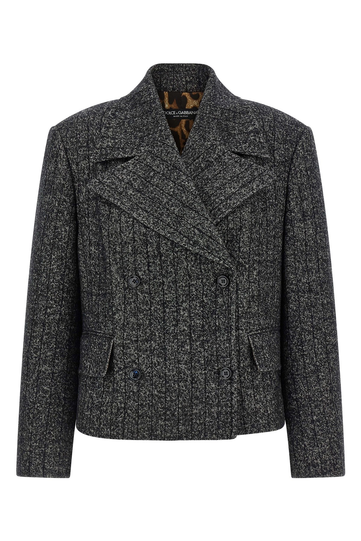 Striped Wool Blazer