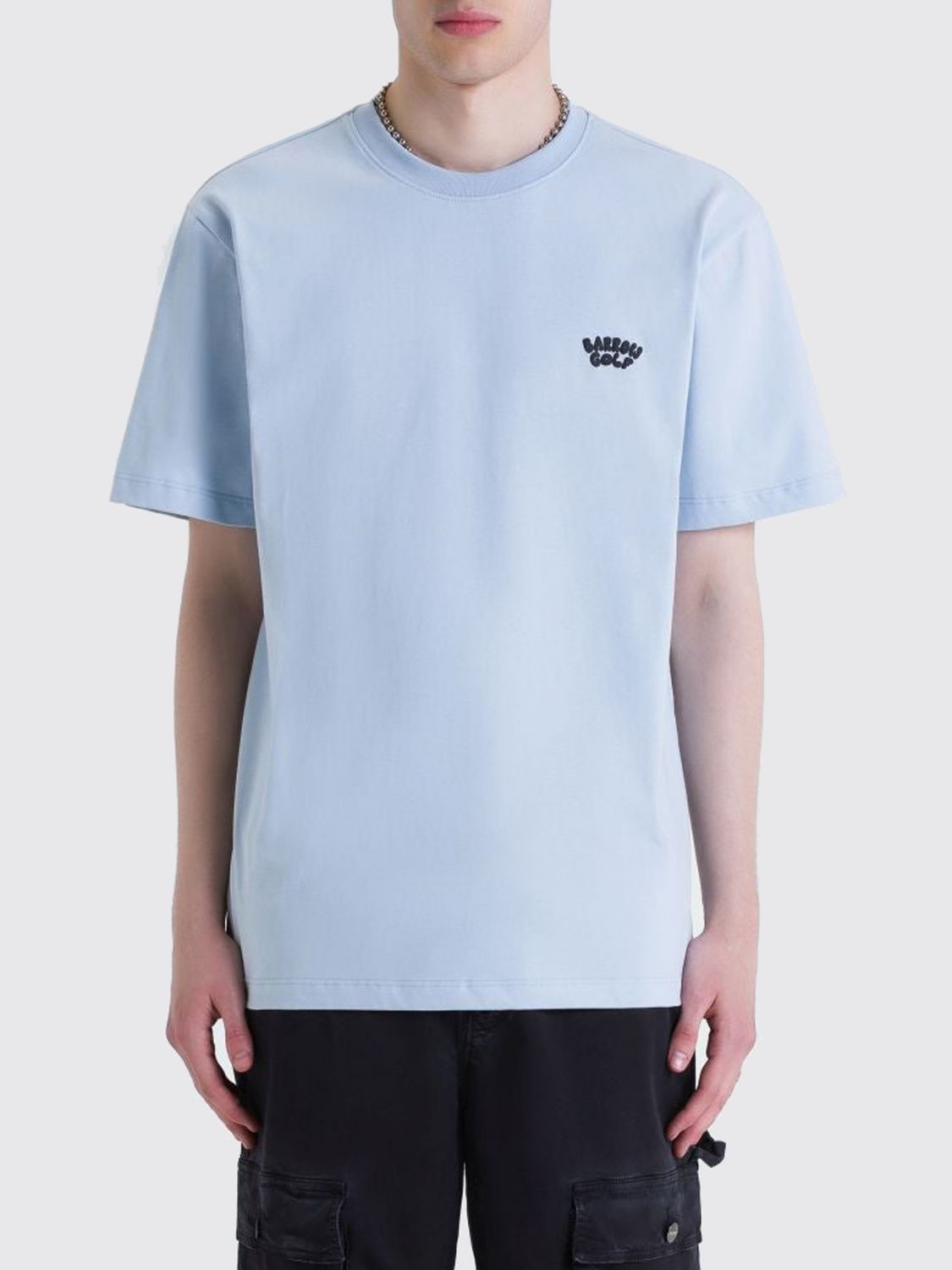 Raised-logo T-shirt - Black