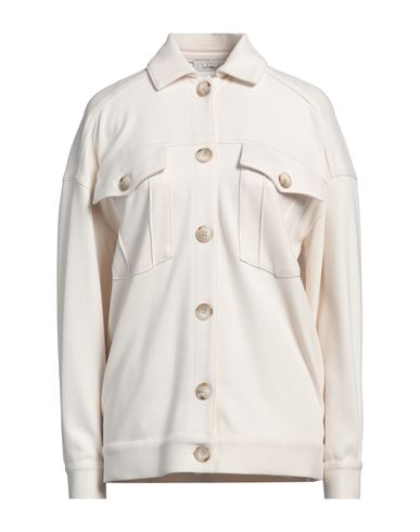 Woman Shirt Off white Size XS Cotton, Viscose, Polyamide, Elastane