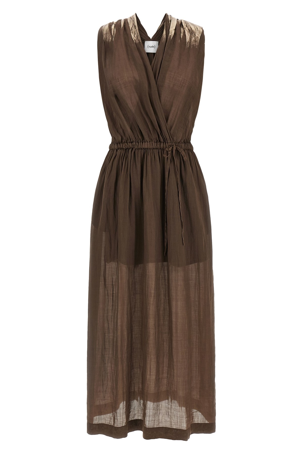 Linen Blend Dress