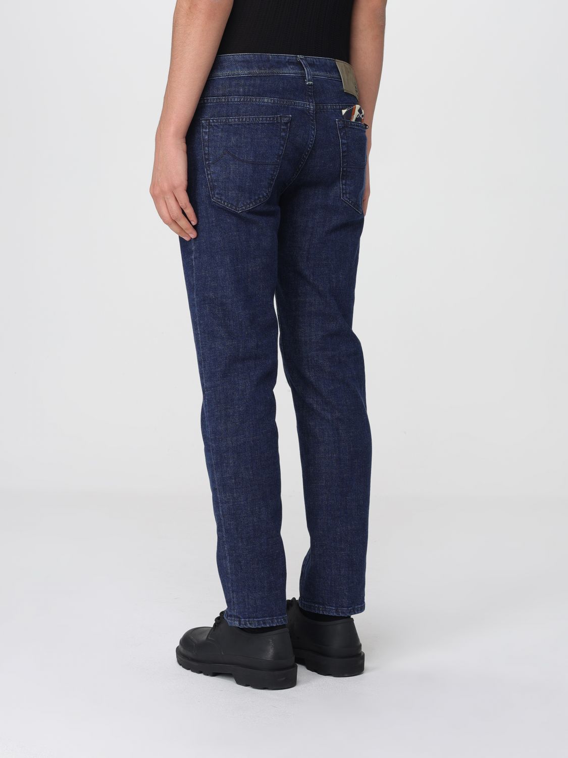 Jeans Men color Navy
