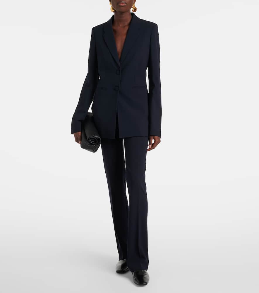 Bennet wool-blend crêpe blazer