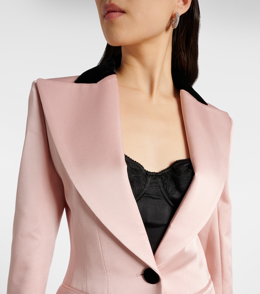 Twill blazer