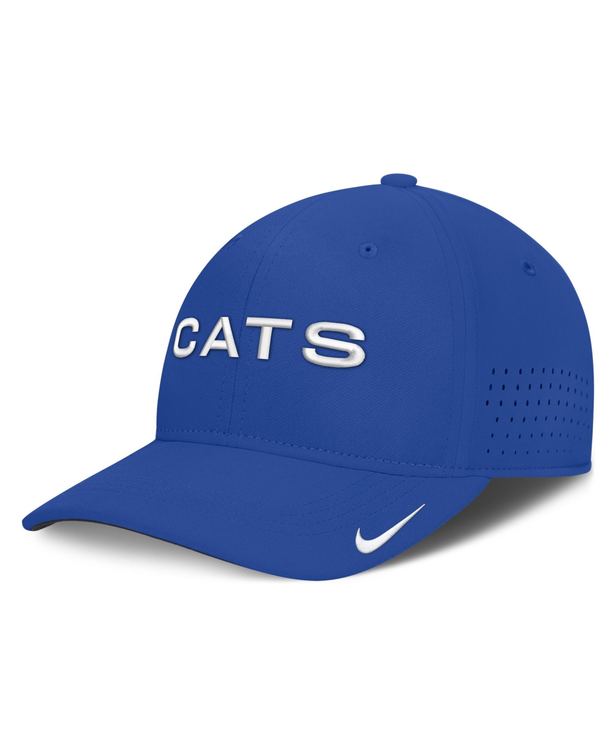 Men's Royal Kentucky Wildcats Gameday Aerobill Swooshflex Dri-fit Hat - Royal