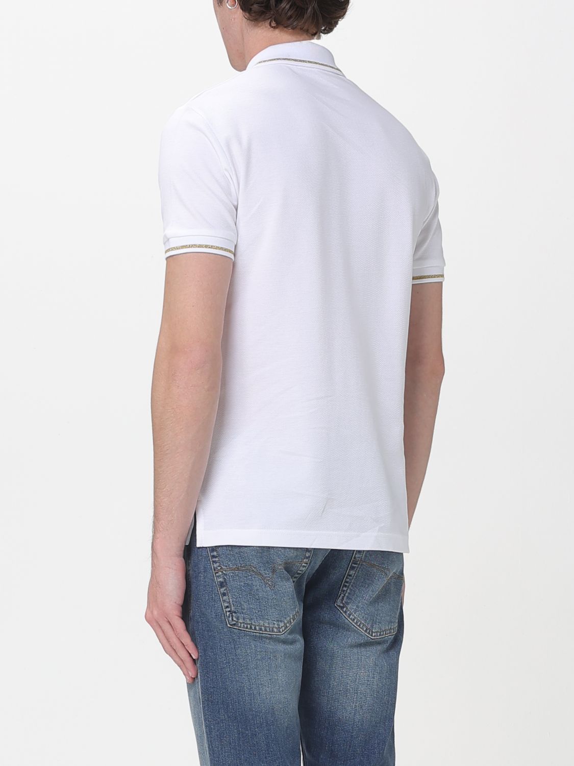 Polo Shirt Men color White