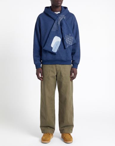 Man Sweatshirt Navy Size ONESIZE Cotton