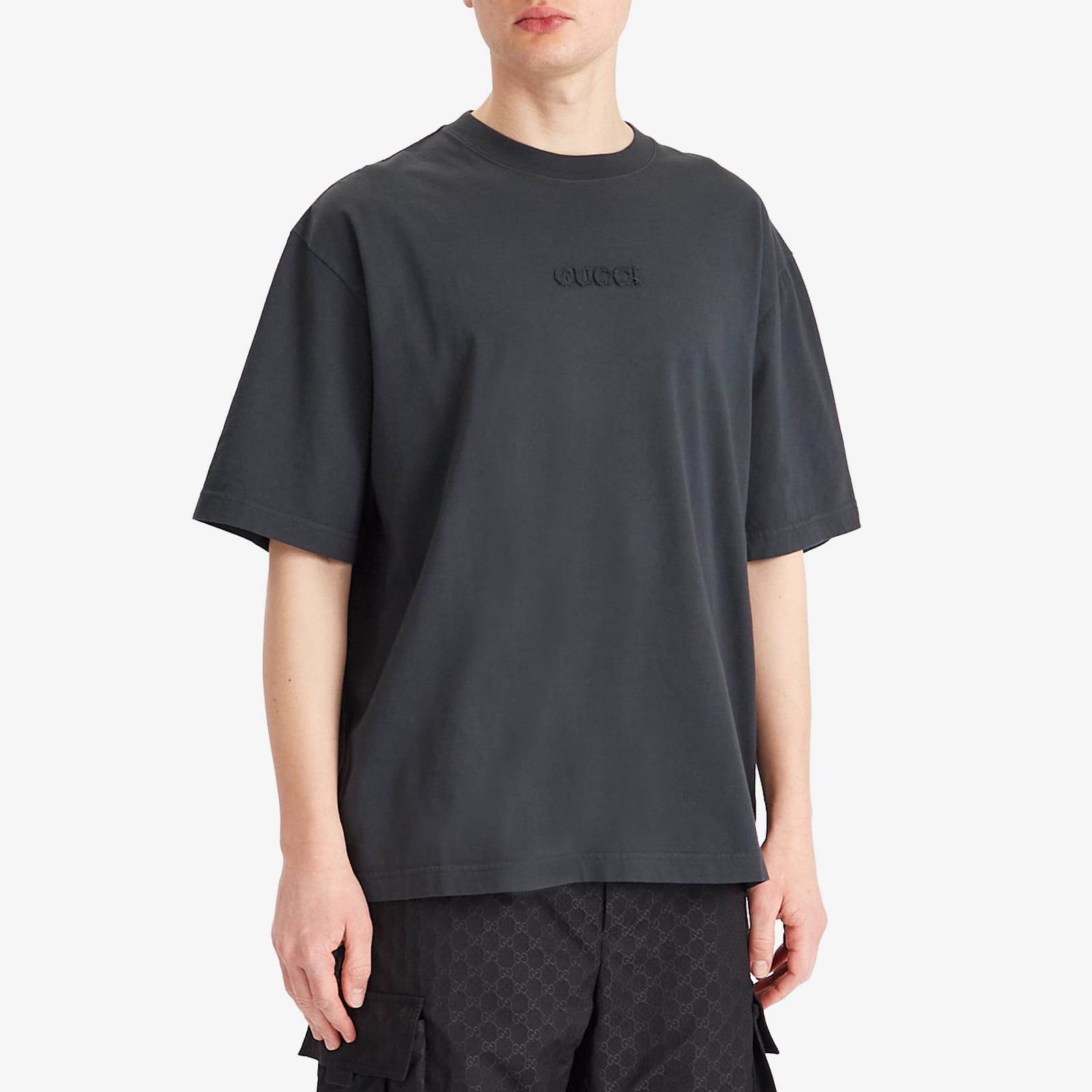 Men's Logo T-Shirt in Dark Grey/Mix