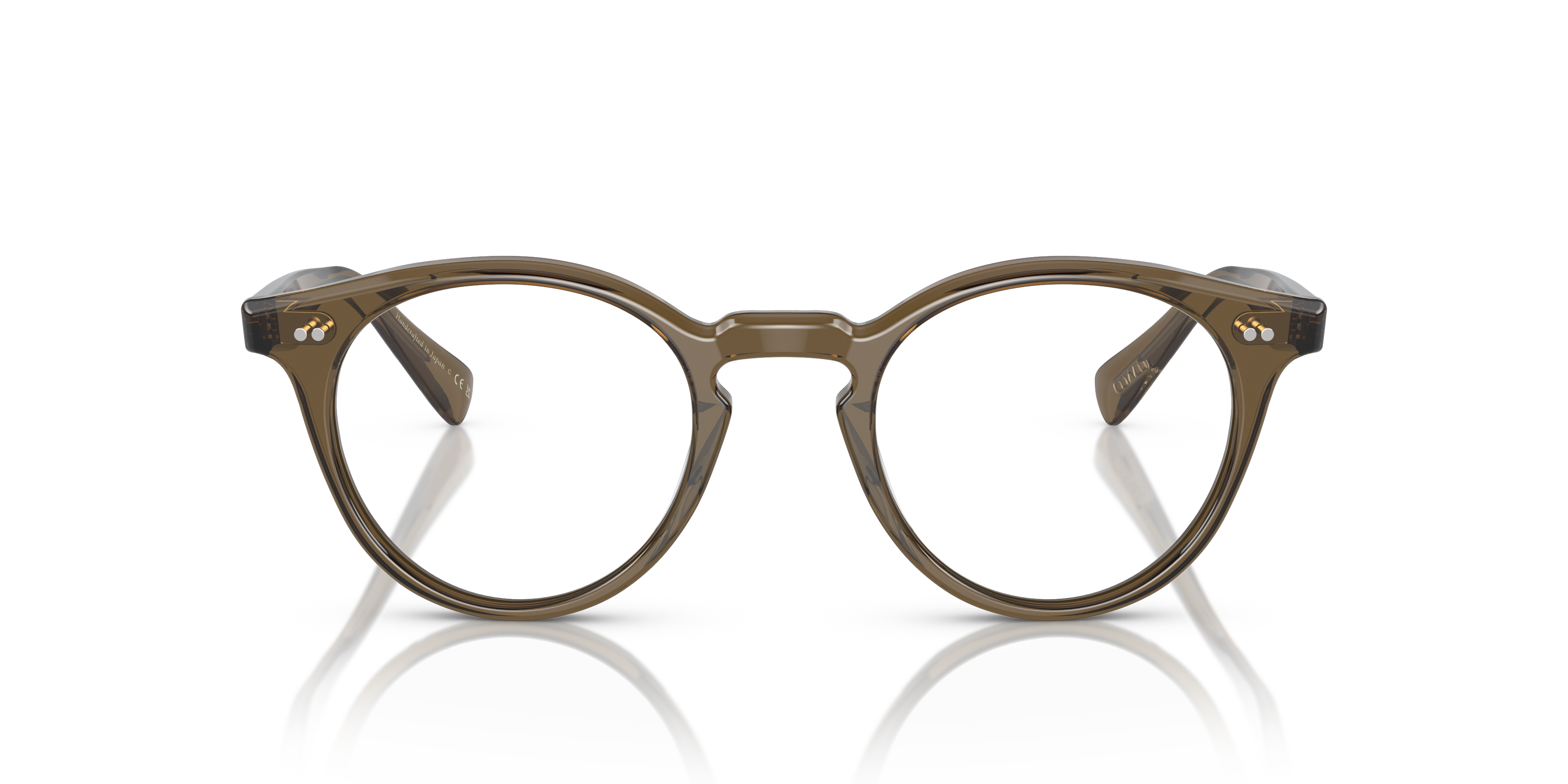 Oliver Peoples Unisex Oliver Peoples OV5459U ROMARE 1784 Optical frames Acetate Green Transparent Pantos Norma