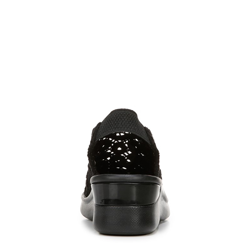 Women's Surprise Macramé Sandals (Black Macrame Fabric)