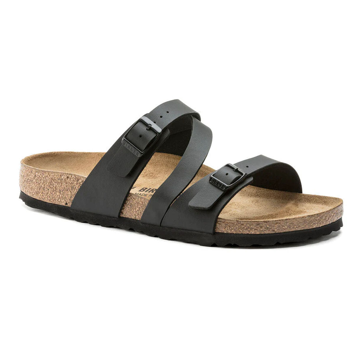 Salina Birko-Flor Black Sandals