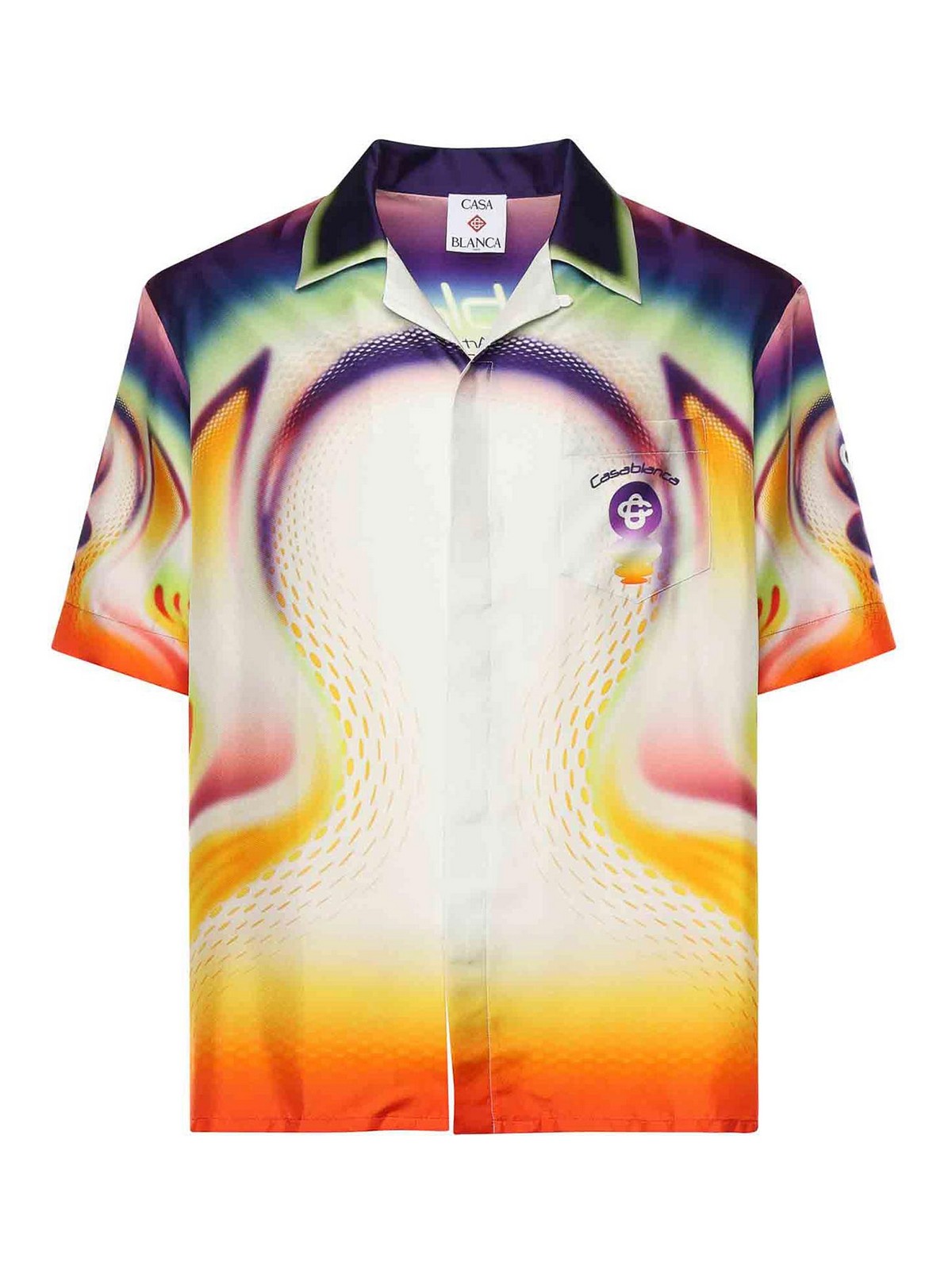 Printed Silk Shirt