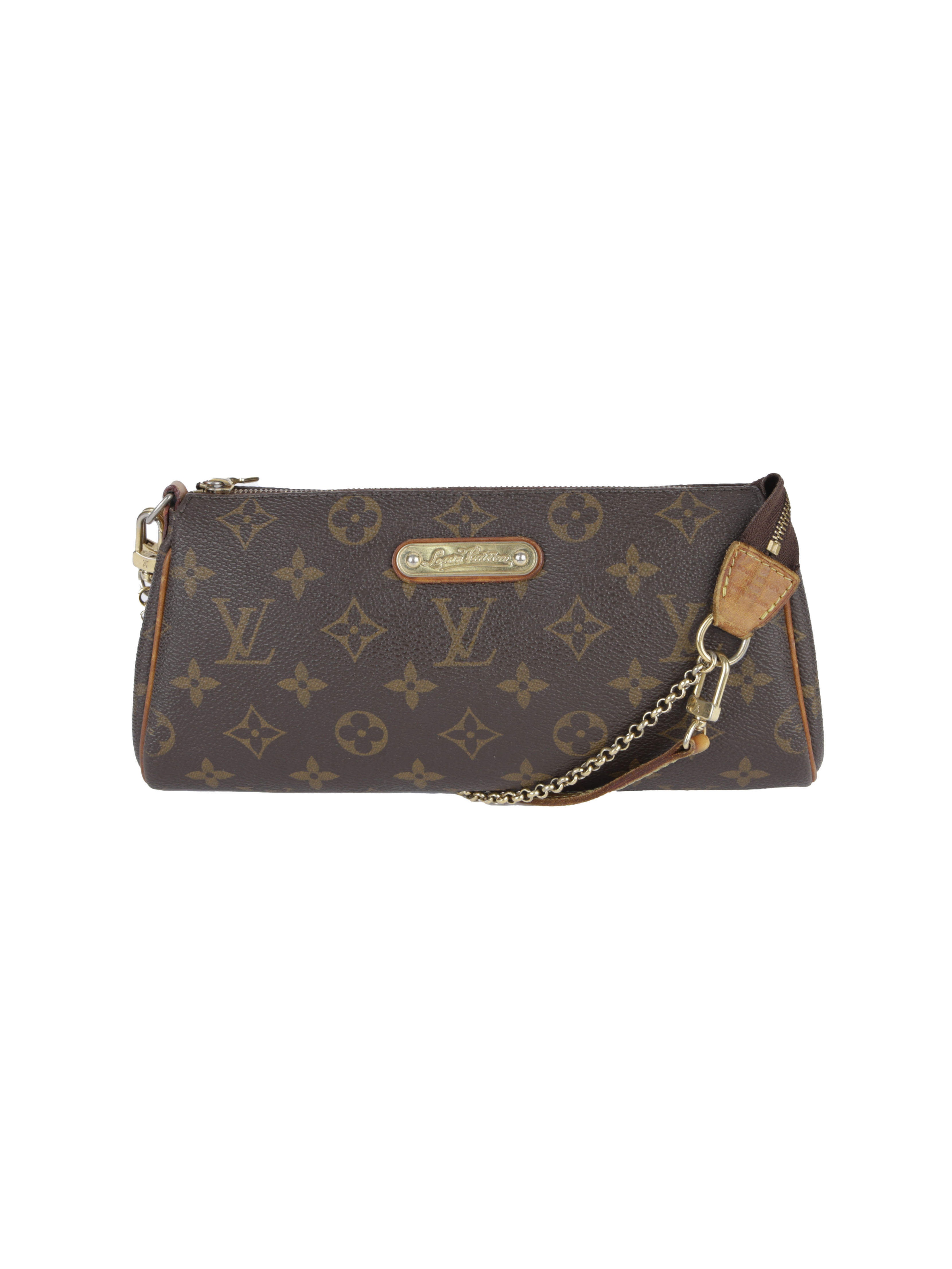 2010 pre-owned monogram chain shoulder bag - Brown