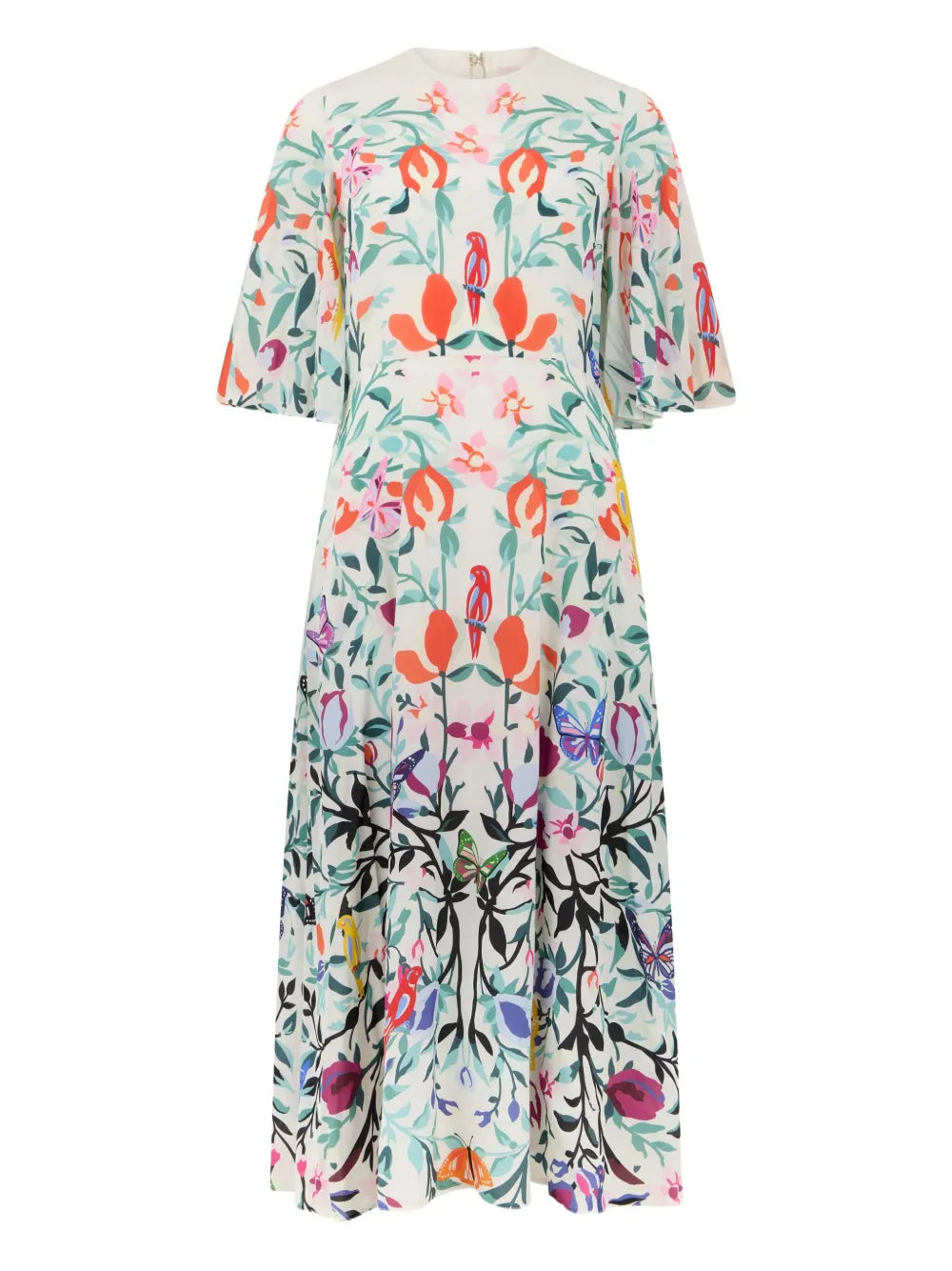 Floral-Print Dress — Multicolor