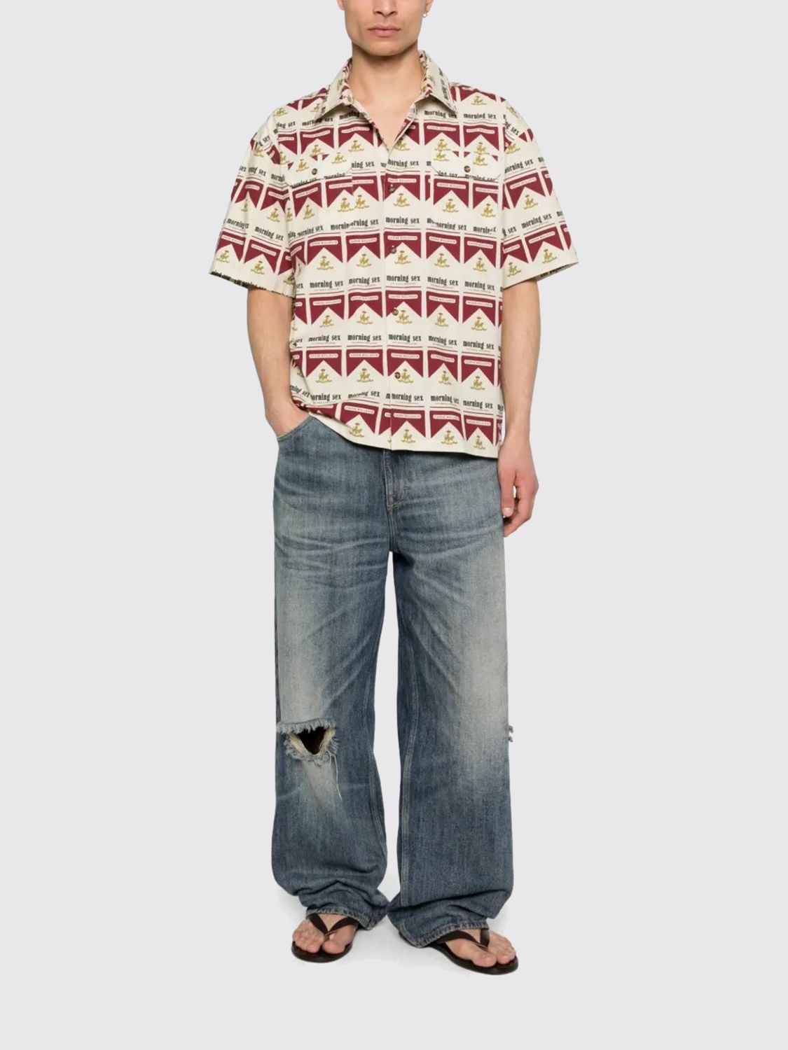 Shirt Men color Multicolor