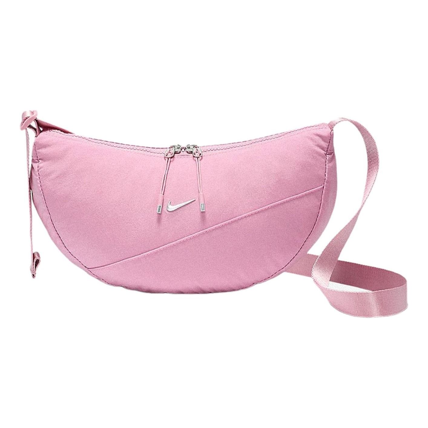 Aura Crescent Crossbody Bag 'Pink'
