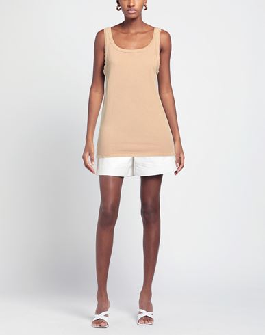 Woman Tank top Camel