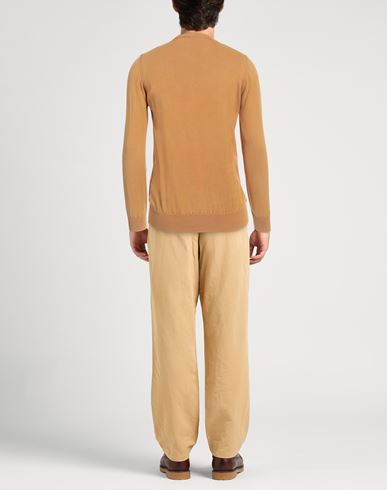 Alpha Studio Man Sweater Marigold Size 40 Cotton