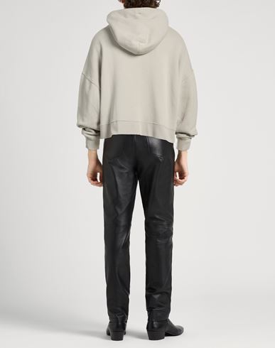 Man Sweatshirt Light grey Size L Cotton