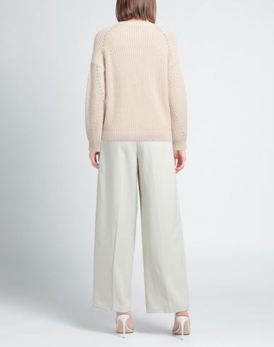 N. o.w. Andrea Rosati Cashmere Woman Sweater Beige Size L Cashmere, Viscose, Wool, Polyamide