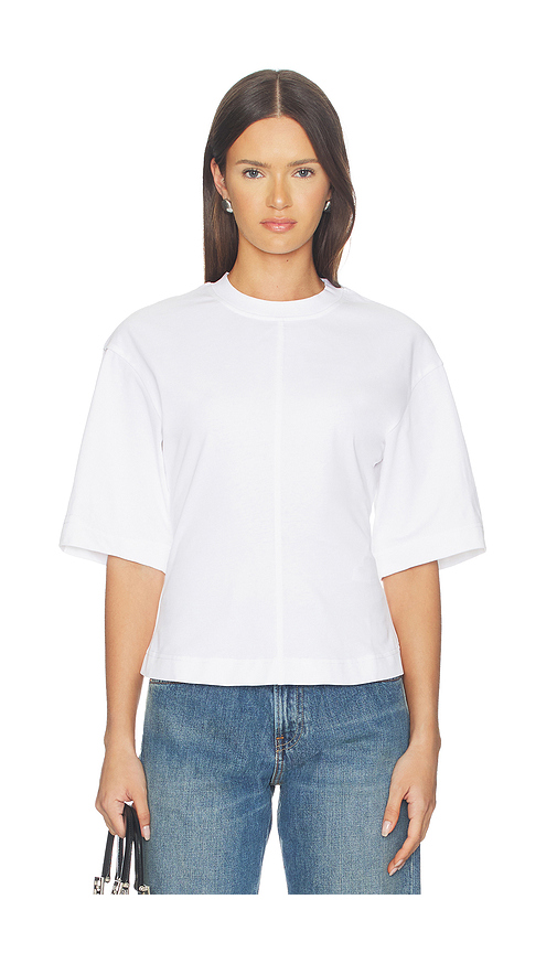 SAMSOE SAMSOE Sadisas T-shirt in White. L. Also in XS