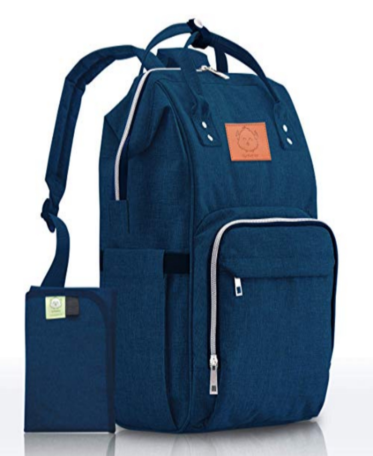 Original Diaper Bag Backpack, Multi-Functional Baby Diaper Bags with Changing Pad - Navy Blue