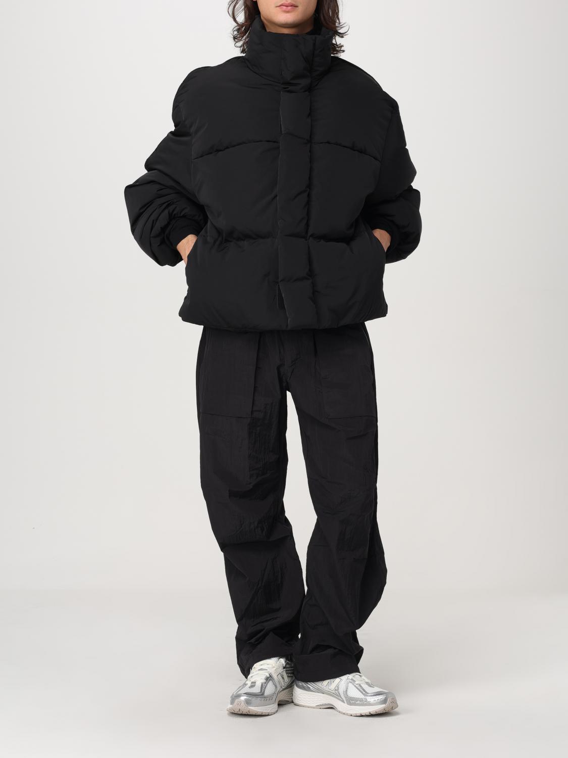 Quilted puffer jacket - Black