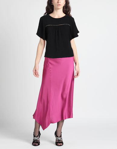 Woman Top Black Size S Cotton