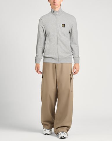 Man Sweatshirt Light grey Size S Cotton