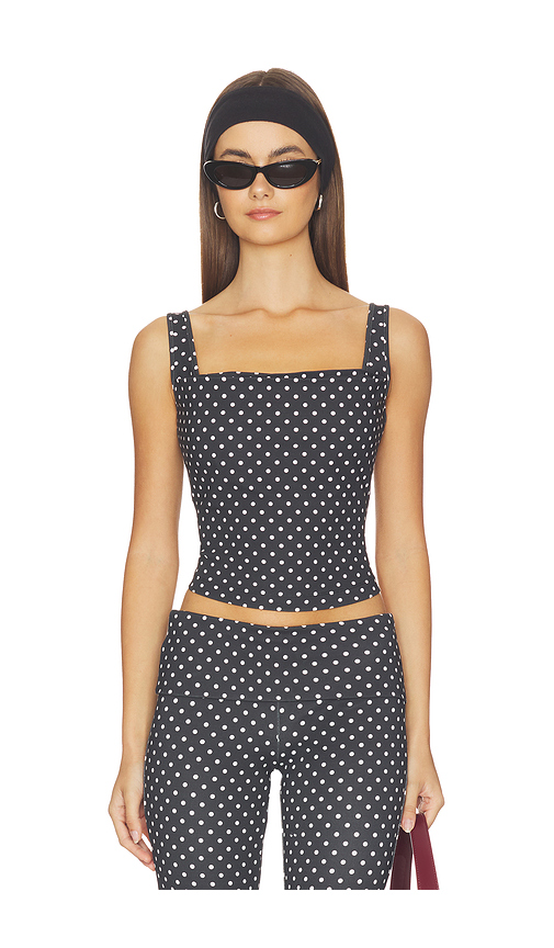 Miaou Luna Top in Black. - L also in M