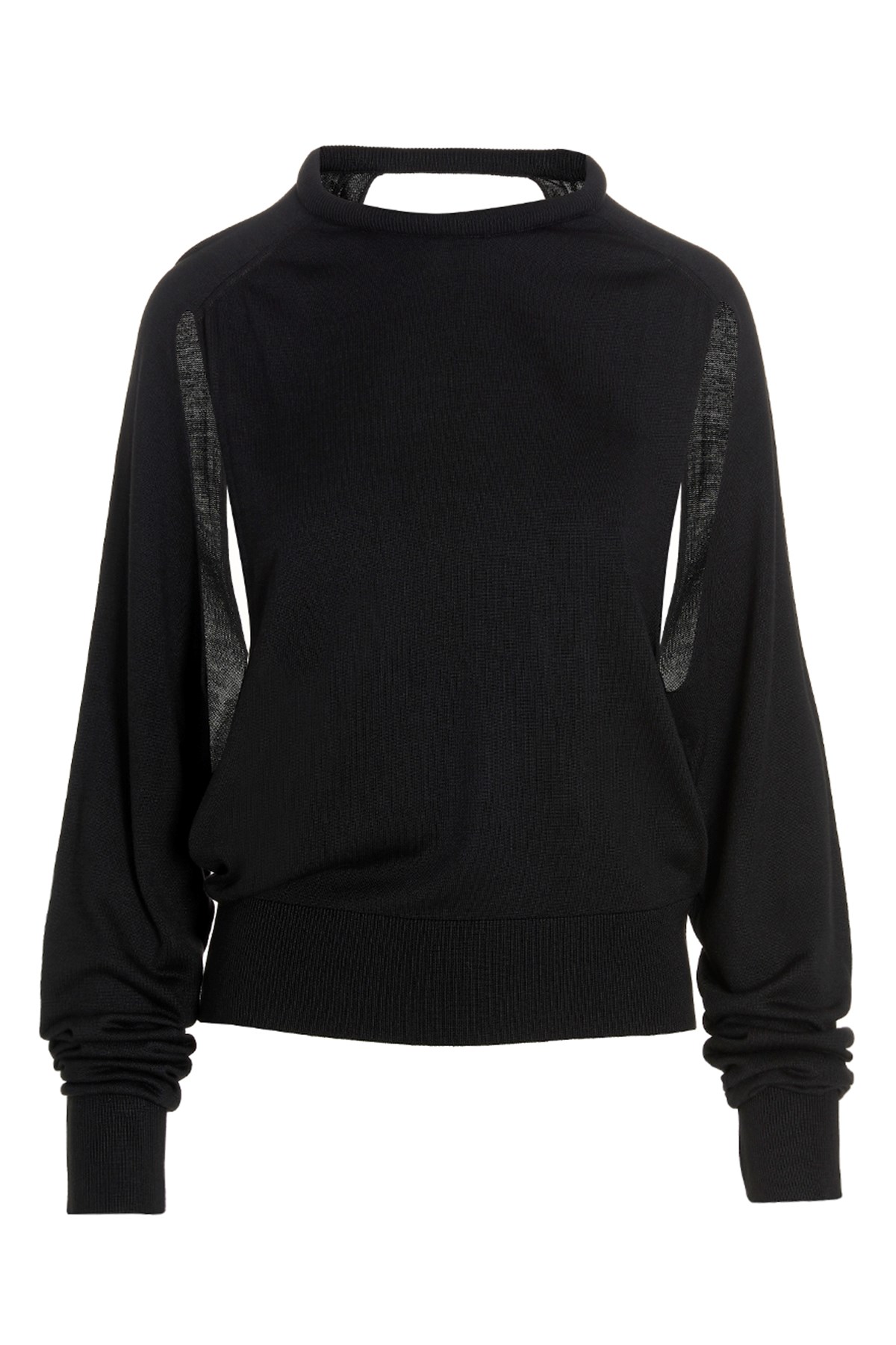 Cut Out Insert Top Sweater