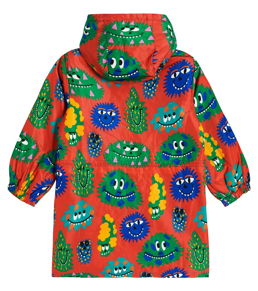 Floral raincoat